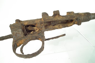 Lot 496 - WWI relic Lee Enfield SMLE rifle