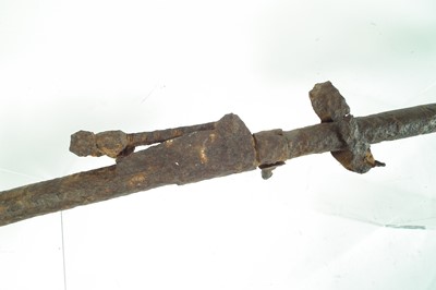 Lot 496 - WWI relic Lee Enfield SMLE rifle