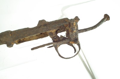 Lot 496 - WWI relic Lee Enfield SMLE rifle