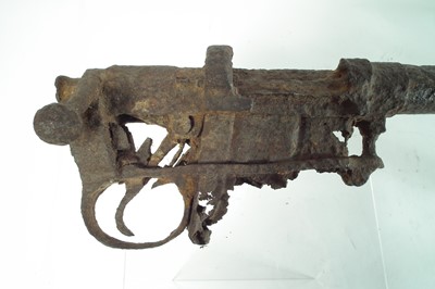 Lot 497 - WWI relic Lee Enfield SMLE rifle