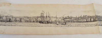 Lot 39 - A Panorama of the Right Bank of the Elbe From Hamburg To Blankenese.