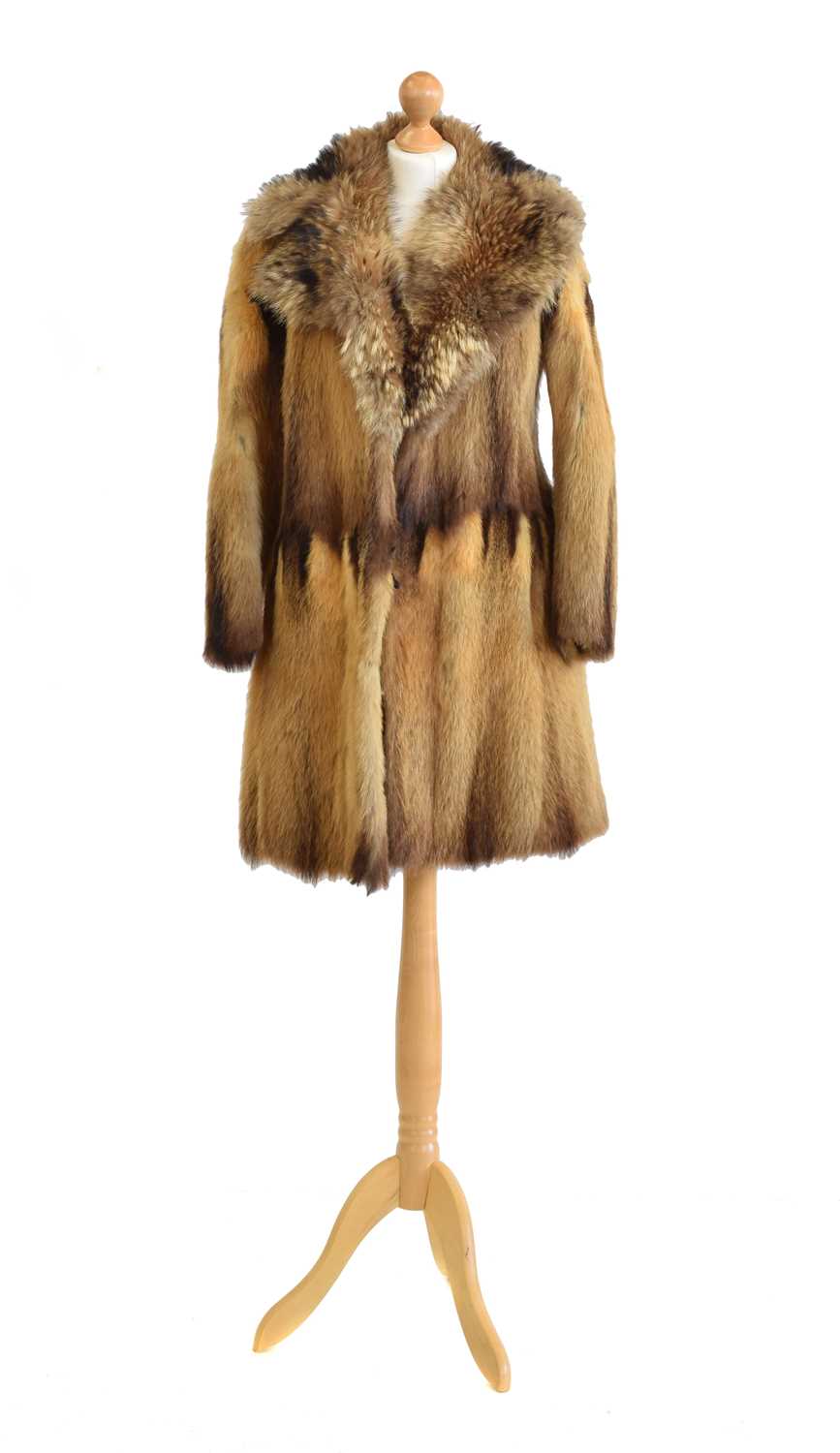 Lot 58 - A fur coat
