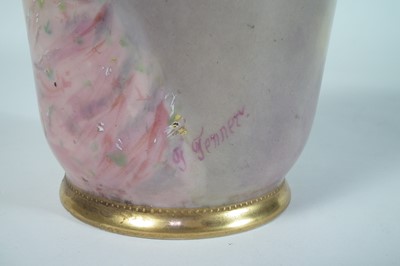 Lot 154 - Vienna style vase