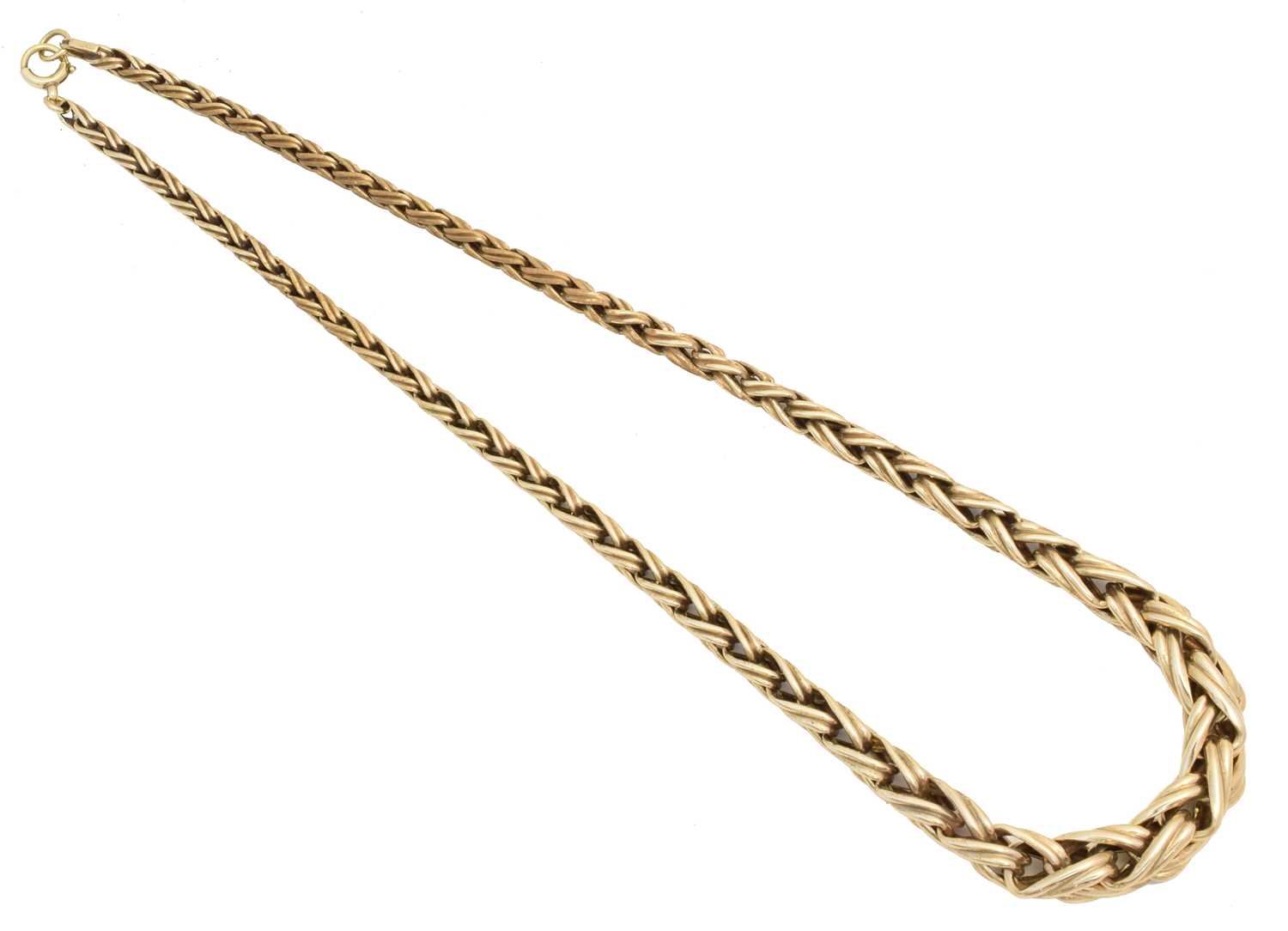 Lot 49 - A chain necklace