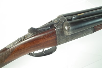 Lot 228 - AYA No.25 side by side 12 bore shotgun LICENCE REQUIRED