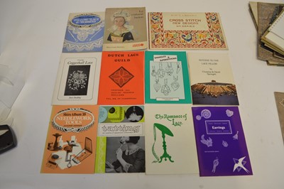 Lot 211 - Books on the topic of Needlework & Lace