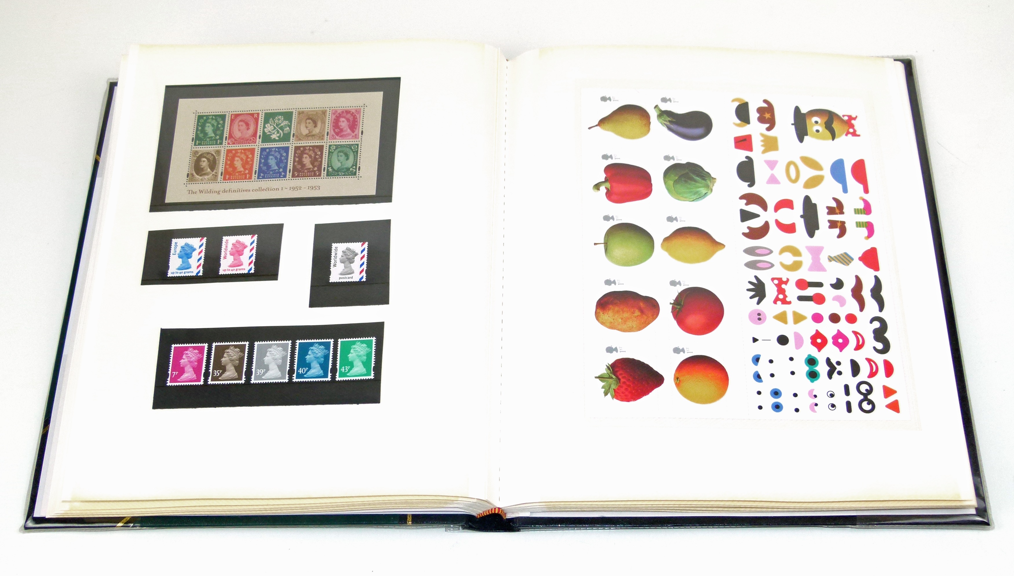 Lot 84 GB stamp collection