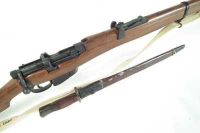 Lot 142 - Denix replica of a Lee Enfield LICENCE REQUIRED
