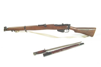 Lot 142 - Denix replica of a Lee Enfield LICENCE REQUIRED