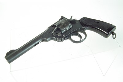 Lot 340 - Deactivated Webley MkVI .455 service revolver