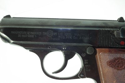 Lot 339 - Deactivated Manubhn Licenced Walther PPK 7.65mm pistol