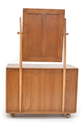 Lot 230 - Ercol Dressing Chest with Swing Mirror