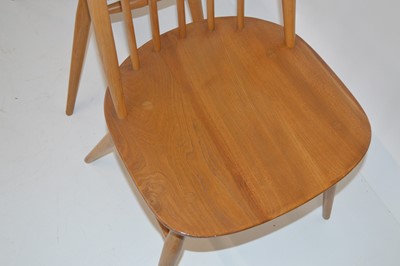 Lot 241 - Ercol Dining table and Chairs