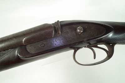 Sold at Auction: Double BBl. Percussion Shotgun