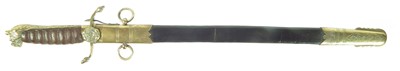 Lot 418 - Indian made copy of a Midshipman's Dirk