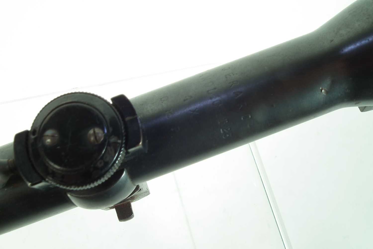 Lot 287 Two German rifle scopes,