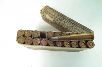 Lot 299 - .303 Savage rifle ammunition LICENCE REQUIRED