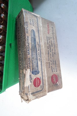 Lot 299 - .303 Savage rifle ammunition LICENCE REQUIRED
