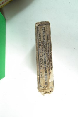 Lot 299 - .303 Savage rifle ammunition LICENCE REQUIRED
