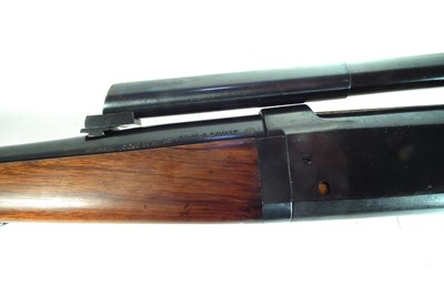 Lot 165 - Savage 1899 .22 Savage take down lever action rifle LICENCE REQUIRED
