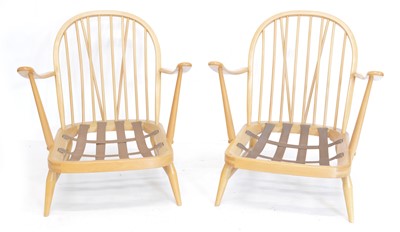 Lot 236 - Pair of Ercol Windsor Armchairs