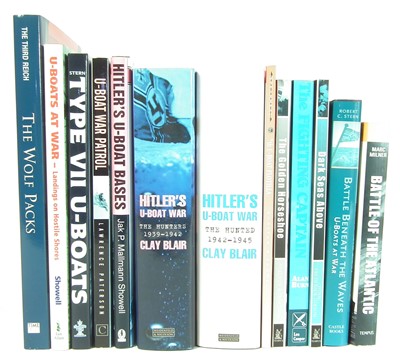 Lot 467 - Thirteen books relating to U-boats and the Kriegsmarine