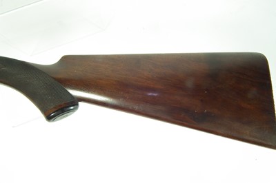 Lot 29 - Stock and action only of a Greener rook rifle / Shotgun LICENCE REQUIRED