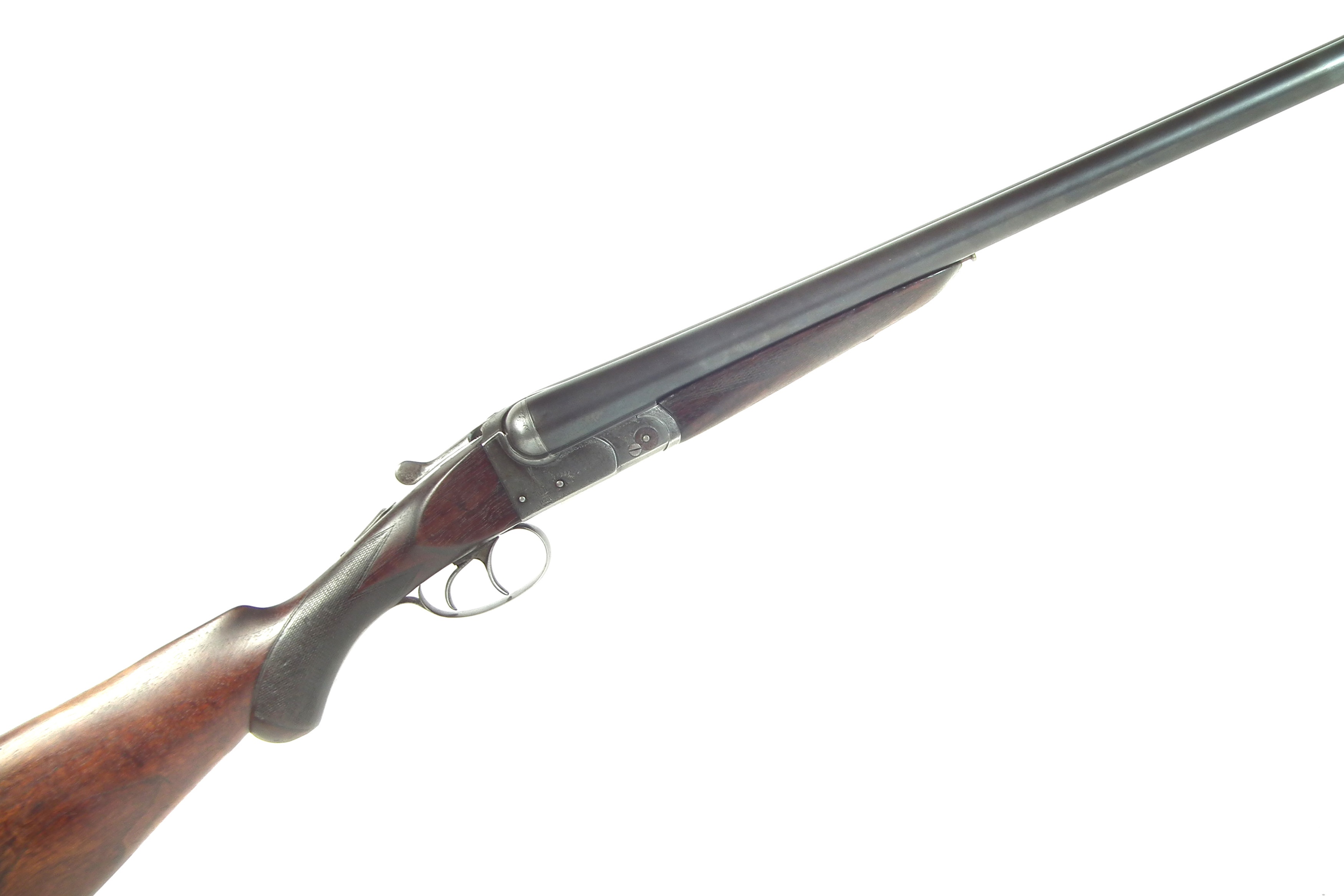 Lot 197 BSA 12 bore side by side shotgun LICENCE