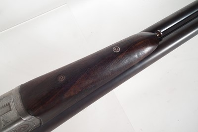 Lot 197 - BSA 12 bore side by side shotgun LICENCE REQUIRED