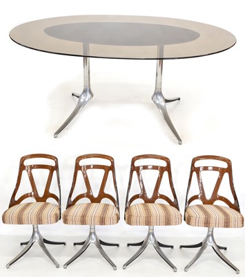 Lot 155 - Chromcraft Dining Table & Four Chairs