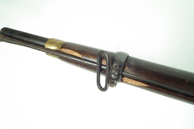 Lot 196 - Indian made .577 Enfield three band percussion shotgun LICENCE REQUIRED