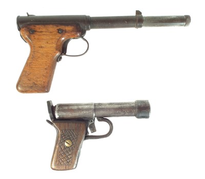 Lot 256 - Tell .177 air pistol and a Diana Model 2