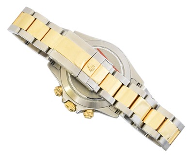 Lot 147 - A bi-colour Rolex Oyster Perpetual Cosmograph Daytona wristwatch