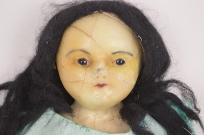 Lot 139 - Wax head doll with soft body