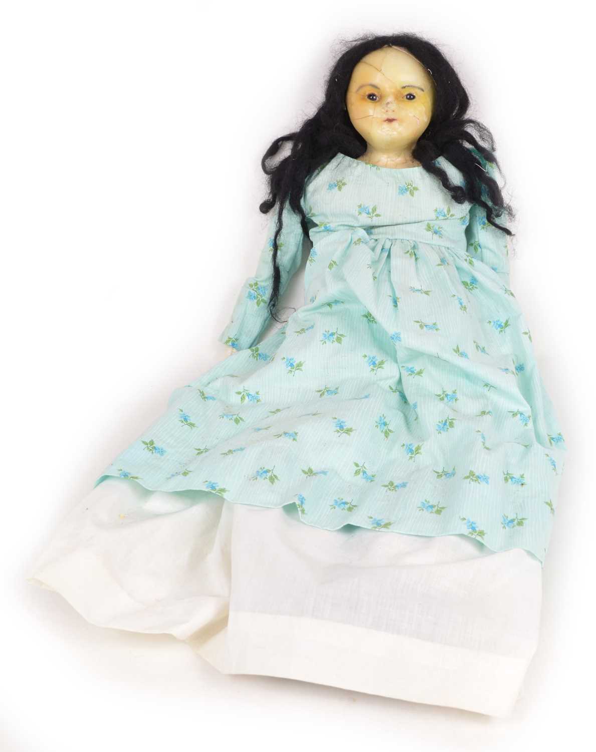 Lot 139 - Wax head doll with soft body