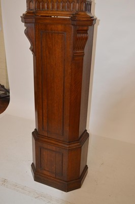 Lot 189 - Victorian bracket clock, dial signed John Howlett, Cheltenham 1830-79