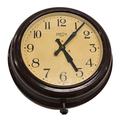 Lot 193 - Smith 8 Day Bakelite Cased Wall Clock