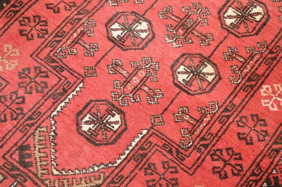 Lot 313 - Bukara rug and Afghan prayer rug