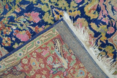 Lot 315 - Late 19th-century Persian prayer rug