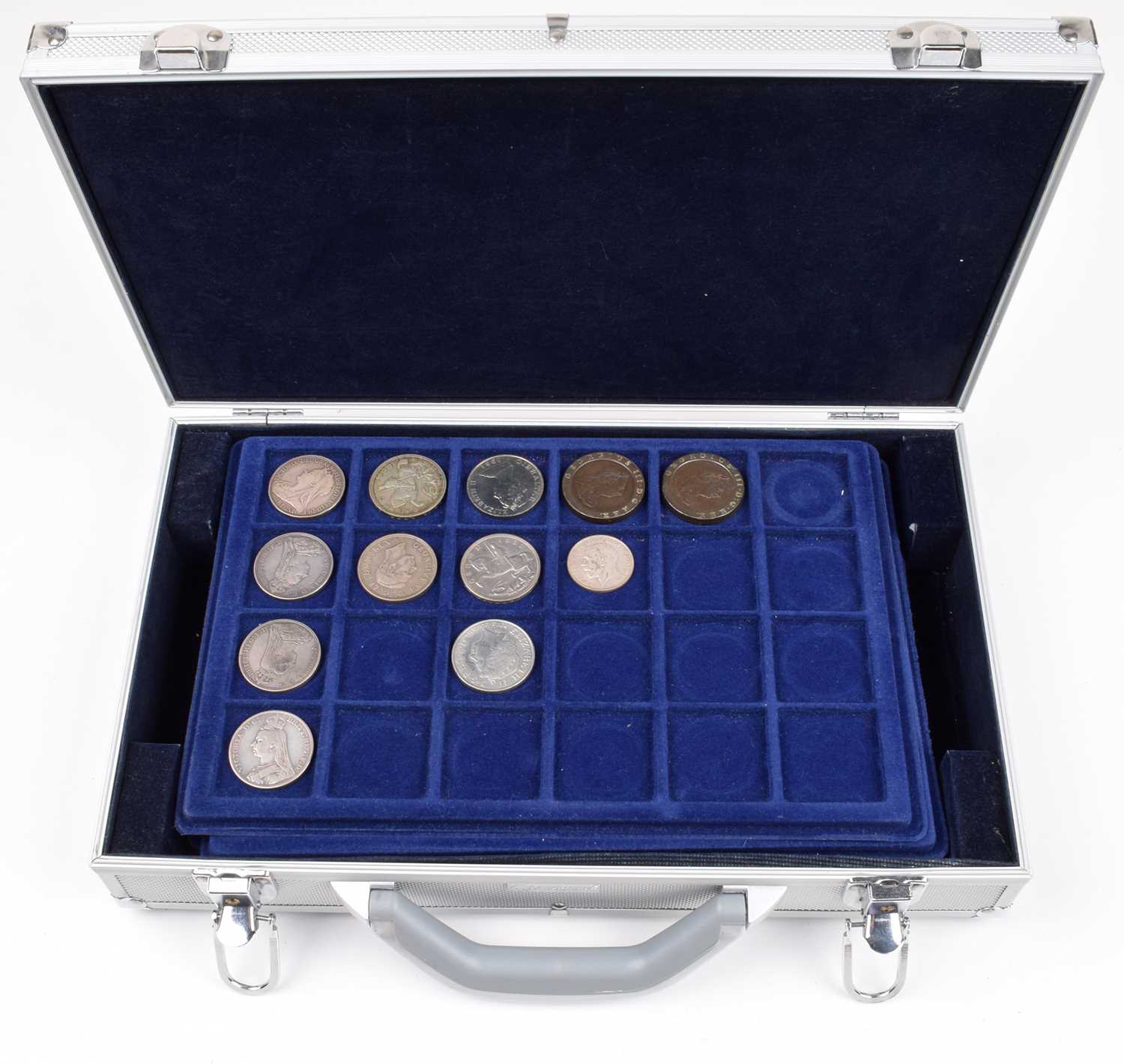 Lot 20 - Collection of coins from George III to Elizabeth II to include many denominations.
