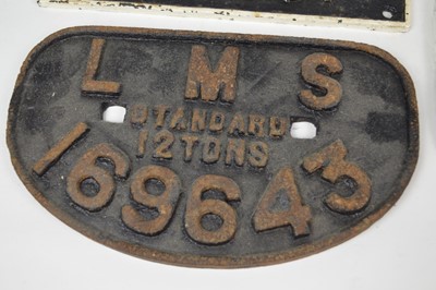 Lot 7 - Collection of Wagon Plates