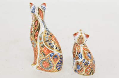 Lot 110 - Royal Crown Derby Paperweights