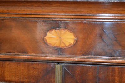 Lot 237 - George III mahogany glazed bookcase