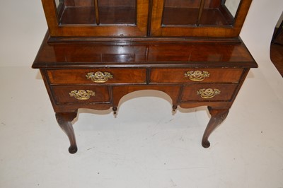 Lot 238 - 1930's Queen Anne style display cabinet