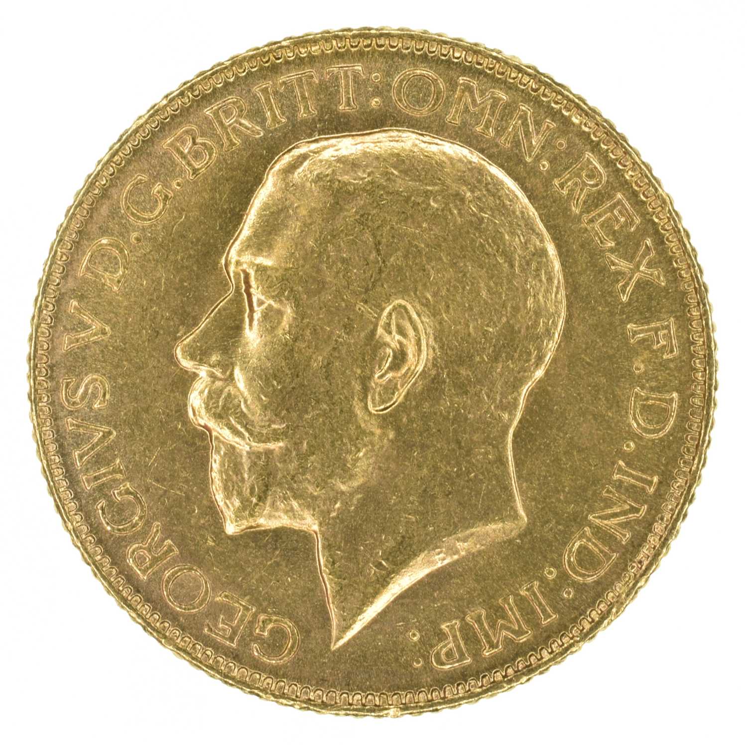 Lot 61 - King George V, Sovereign, 1918, Bombay Mint, India.