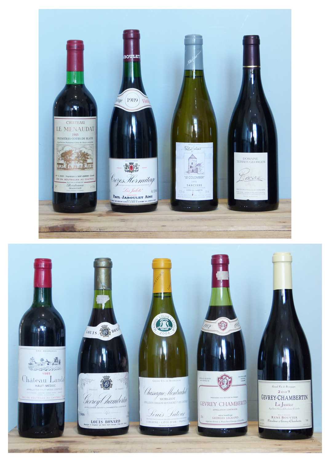Lot 3 - 9 Bottles mixed Lot Mature ‘Classed’ French Fine Wines