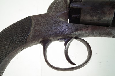 Lot 241 - English Bentley type percussion .120 bore revolver