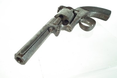Lot 241 - English Bentley type percussion .120 bore revolver