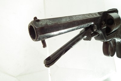 Lot 255 - English percussion revolver and holster
