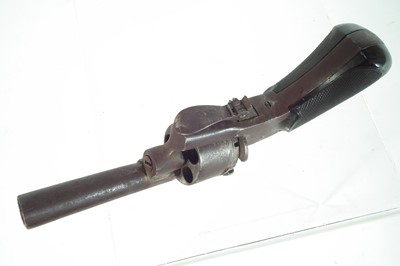 Lot 242 - The major parts of a 7mm pinfire revolver